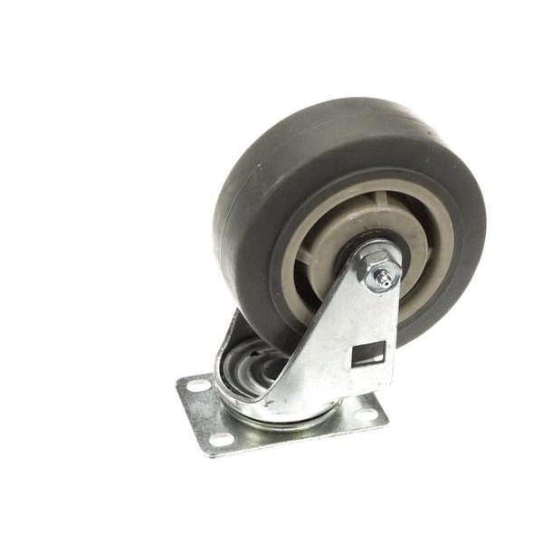 Caster 5" Wheel, Swivel;Plate,